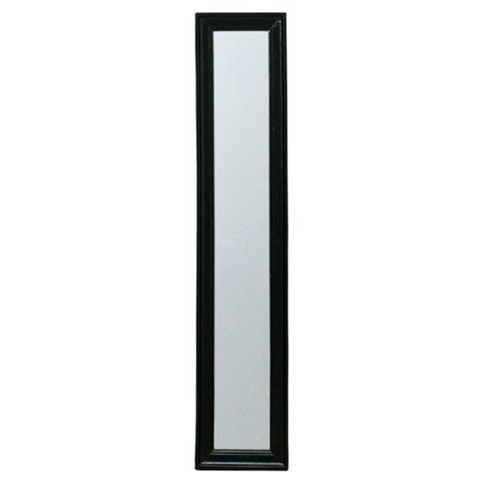 Indiscret Siyah Ayna 120x25 cm