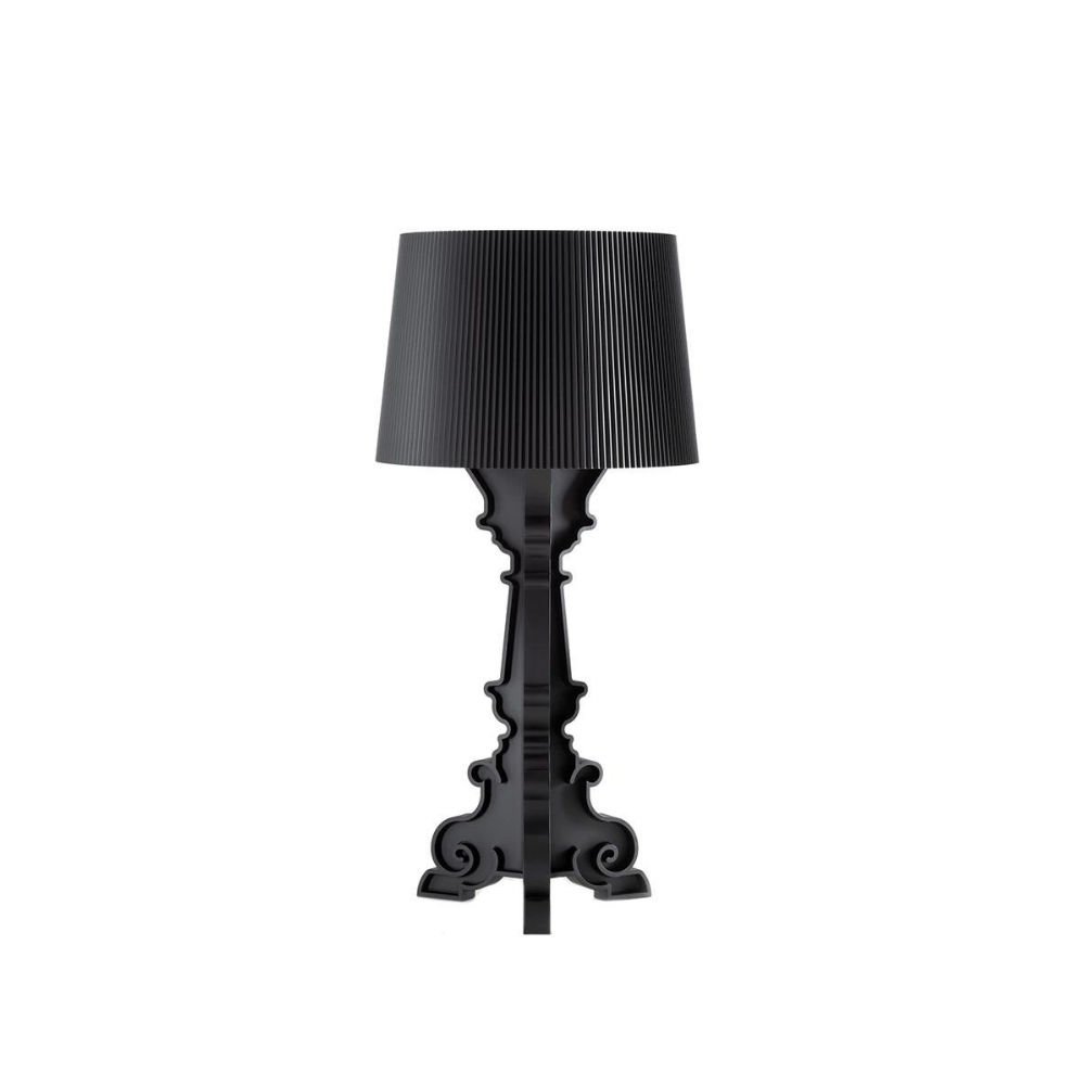Kartell Bourgie Mat Siyah Masa Lambası