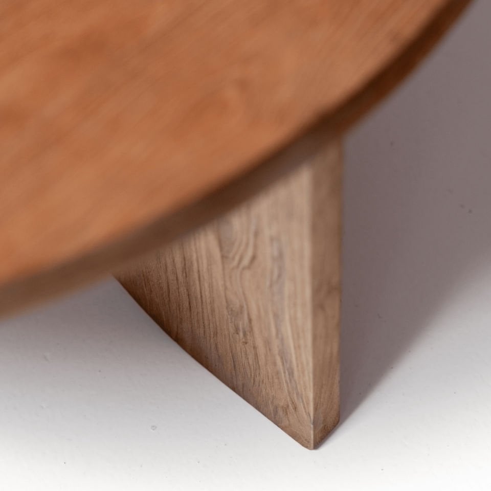 D'Bodhi Ace 60 cm Ahşap Rustic Orta Sehpa
