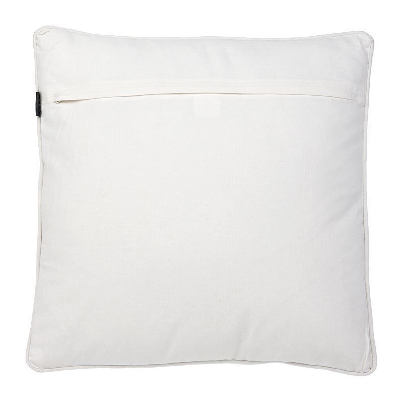 Yastık Bej Beyaz Desenli 50x50 cm
