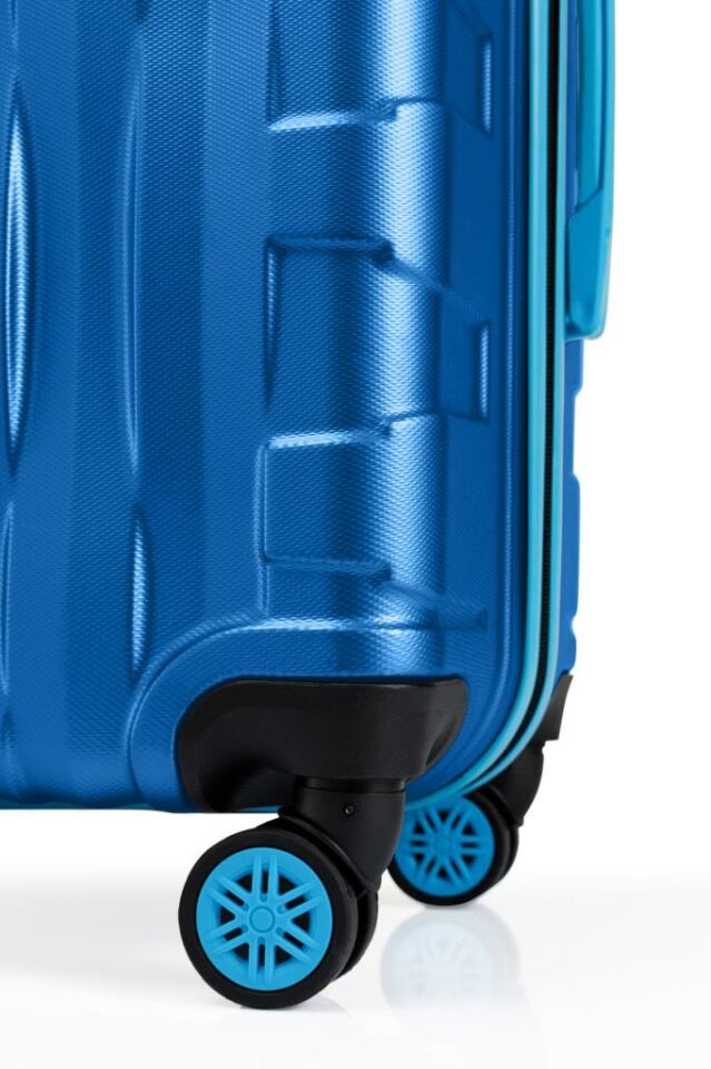 Büyük Boy Valiz 4x2 Teker Mavi 1167