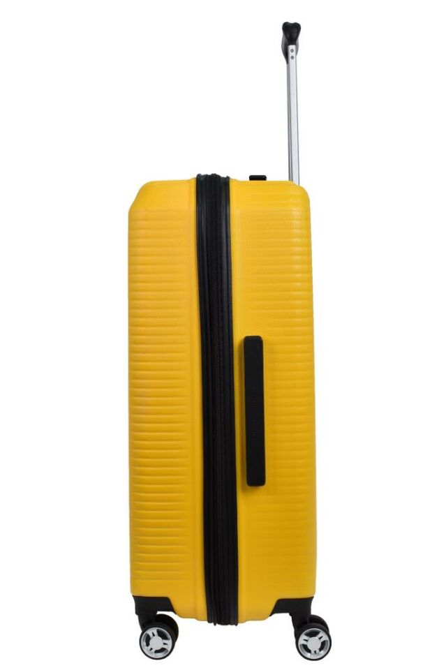 Lüx Abs 2'li Valiz Seti Orta Boy - Kabin Boy Sarı PC6500