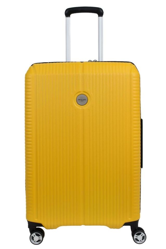 Lüx Abs 2'li Valiz Seti Orta Boy - Kabin Boy Sarı PC6500