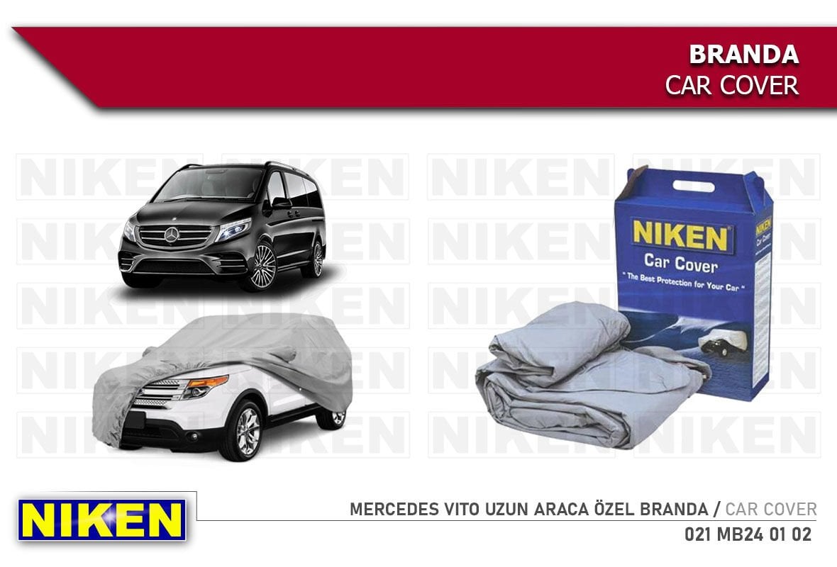 Mercedes Vito uzun (araca özel üretim) Oto Branda Araç Örtüsü tüm modeller Niken