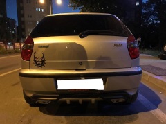 Fiat Palio uyumlu üniversal difüzör Gri tüm modeller