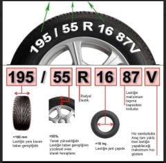 225-55-15 Ebatlarına Uyumlu 4x4 Karmatik Kar Patinaj Zinciri Space