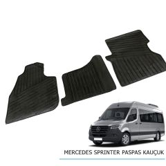 Vw Crafter 2006+ sonrası modellere uyumlu kauçuk paspas