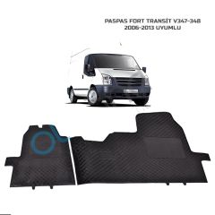 Ford Transit V347/348 2006-2014 arası modellere uyumlu kauçuk paspas