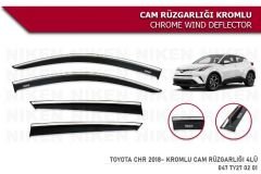 Toyota Chr Kromlu Cam Rüzgarlığı Niken 2018+ sonrası modeller