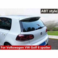 Vw Golf 6 Abt boyalı spoiler (Pianoblack) 2009-2013 arası