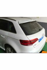 Audi A3 hb boyalı spoiler (Pianoblack) 2014-2018 arası