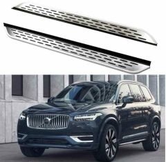 Volvo xc90 uyumlu yan basamak marşbiyel koruma 2015 sonrası modeller