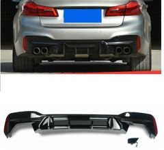 Bmw g30 f90 m5 arka tampon difüzörü competition 2016+