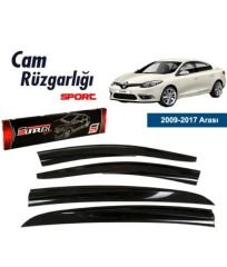 Renault Fluence Mugen Cam Rüzgarlığı 2009 sonrası 4'lü Sunplex