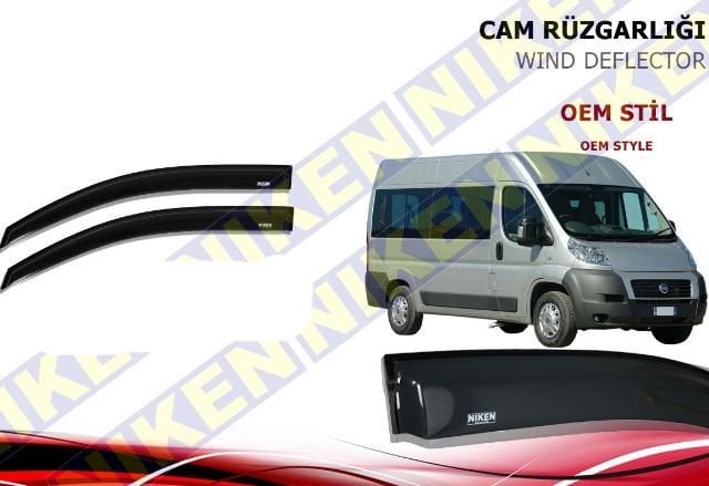 Citroen Jumper Cam Rüzgarlığı Niken 2007 Sonrası 2li