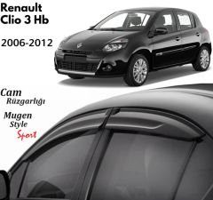 Renault Clio 3 Hb Uyumlu Cam Rüzgarlığı 2006-2012 arası uyumlu Mugen