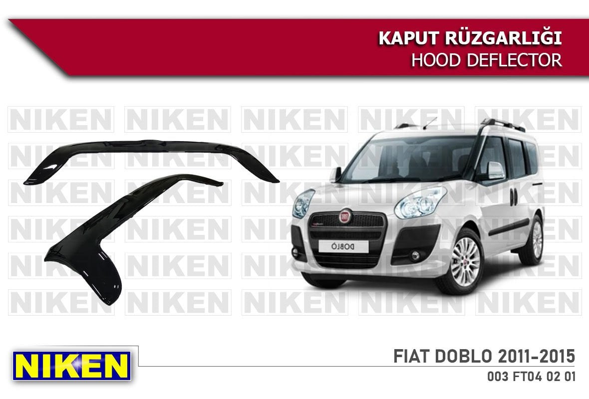 Fiat Doblo 2 Kaput Rüzgarlığı Koruyucu 2011-2015 arası