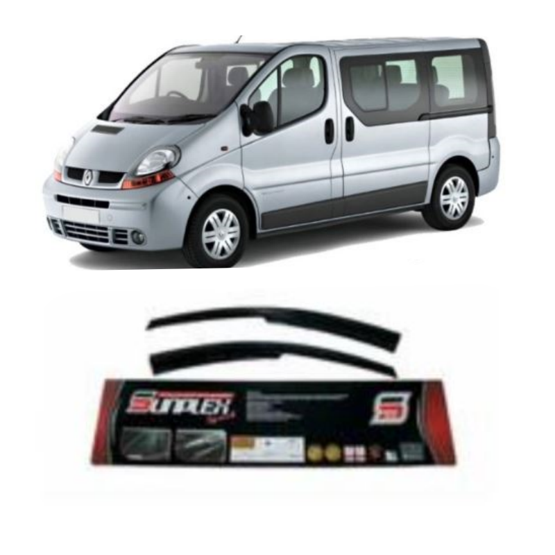 Renault Trafic Mugen Cam Rüzgarlığı 2003-2015 arası 2'li Sunplex