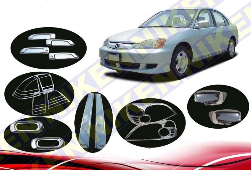 Honda civic full krom set 2001-2004 Arası modeller