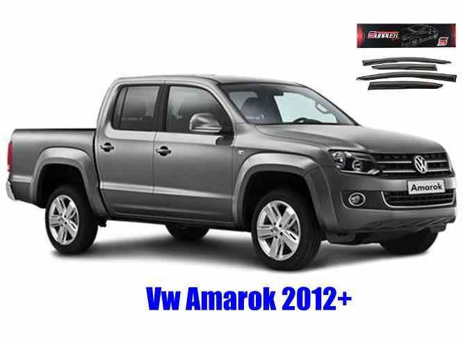 Vw Amarok Mugen Cam Rüzgarlığı 2012-2022 arası 4'lü Sunplex