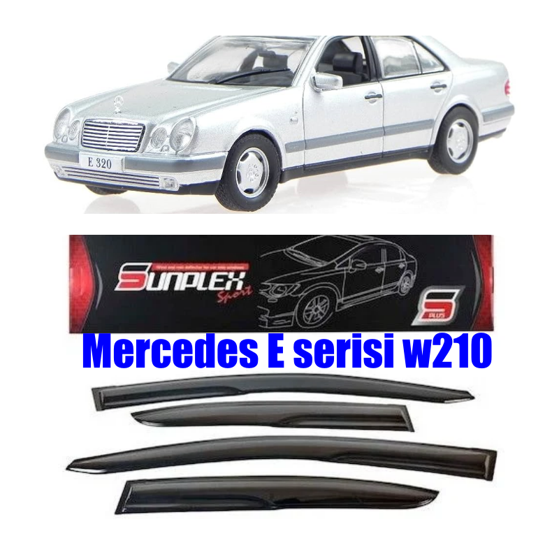 Mercedes E serisi w210 Mugen Cam Rüzgarlığı 1996-2001 arası 4'lü Sunplex