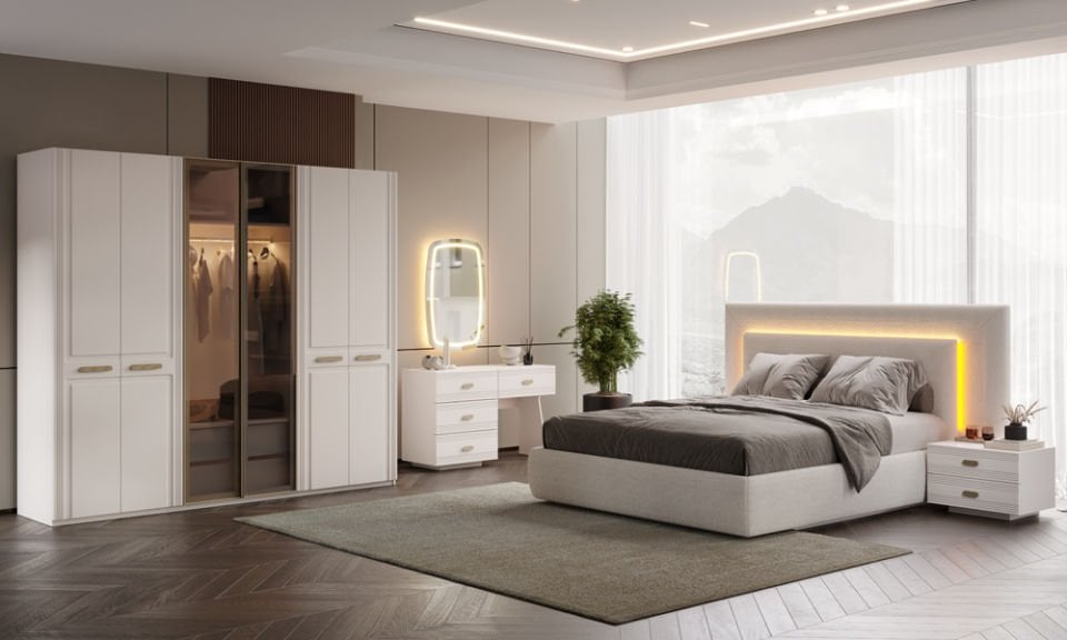 PURE YATAK ODASI (MDF)