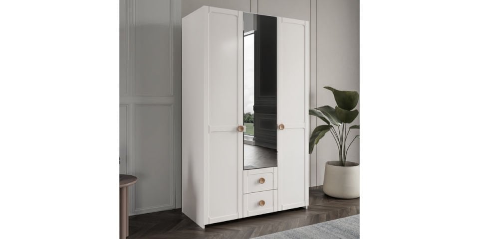 ALİNA 3 KAPILI DOLAP (membran)