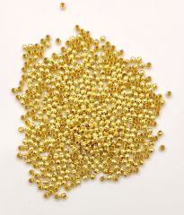 Gold Dorika Boncuk 3 Mm Ara Aparatı Takı Malzemeleri