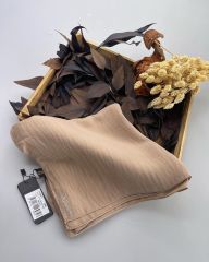 İnvee Cazz Şal Sütlükahve