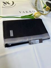 Vakko Hologram Şal Siyah/Gri