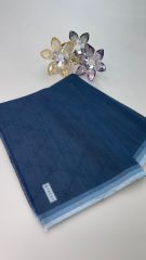 Vakko Hologram Şal Lacivert