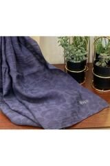 İNVEE LEOPAR ŞAL MOR