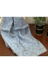 İNVEE LEOPAR ŞAL MAVİ