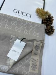 G Desen Yün İpek Şal Kum Beji