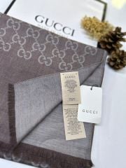 G DESEN YÜN İPEK ŞAL KAHVE