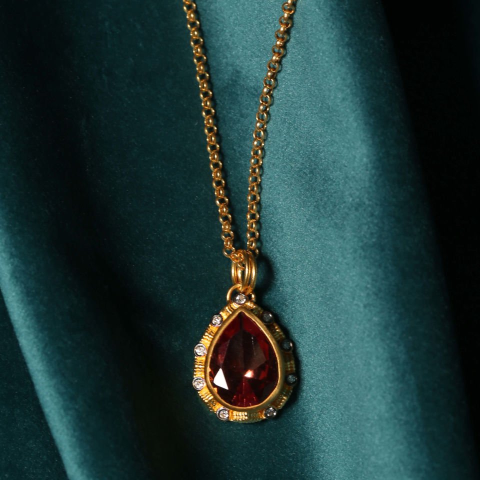 Red Zultanite Necklace