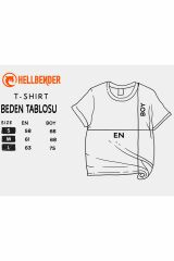 Kaplumbağa Nakışlı Yıkamalı Oversize T-Shirt