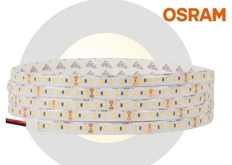 Osram LED'Lİ 120 LED/mt 2835 SMD 4000K Dış Mekan Şerit LED 24V 19.2W/mt IP65 Silikonlu