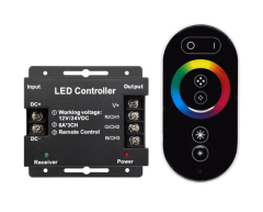 RF RGB Kumandalı Touch Dokunmatik LED Kontrol Ünitesi 12/24V