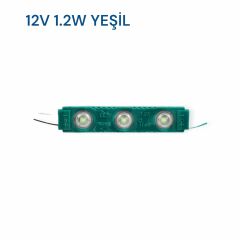 12 Volt Modül LED Yeşil Renk