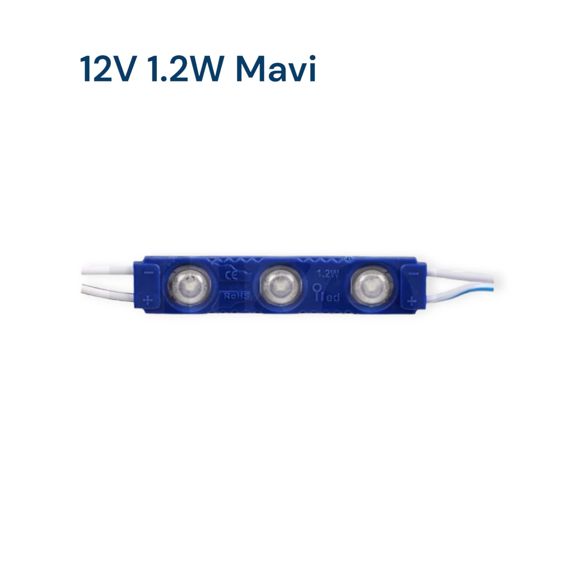 12 Volt Modül LED Mavi Renk