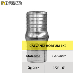 GALVANİZ HORTUM EKİ