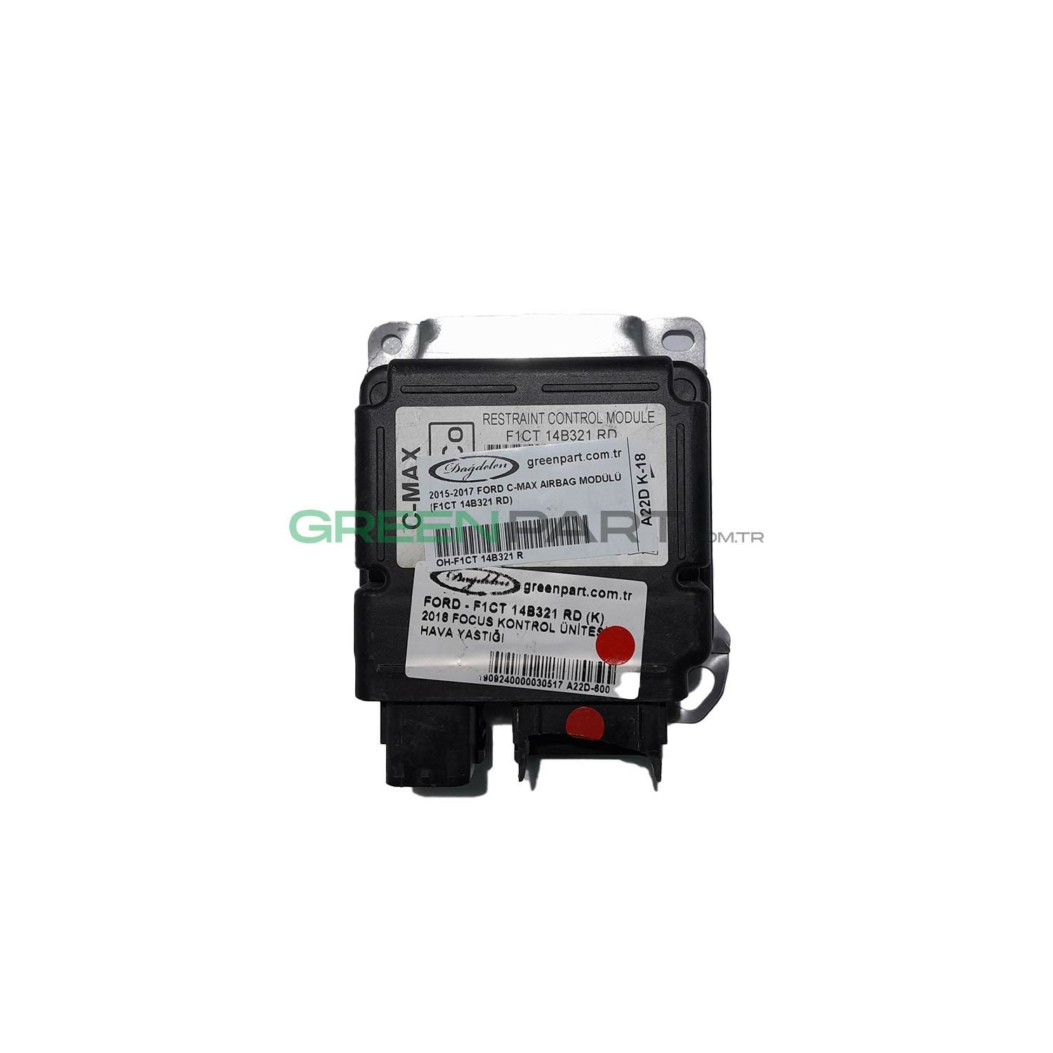 2015-2017 FORD C-MAX AIRBAG MODÜLÜ (F1CT 14B321 RD)