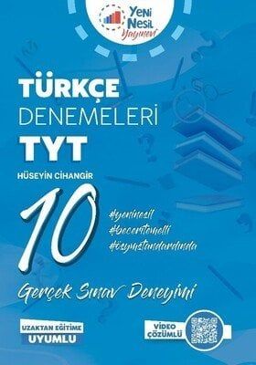 Yeni Nesil Yayınları TYT Türkçe 10 Deneme