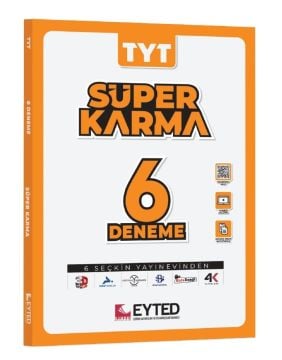 EYTED Yayınları TYT Süper Karma 6 Deneme