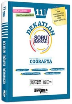 Ankara Yayıncılık 11. Sınıf Coğrafya Dekatlon Soru Bankası