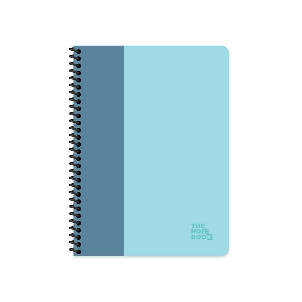 Keskin Color The Notebook 2 Renk Spiralli Lacivert Karton Kapak 96 Yaprak 18,5*25 Kareli Defter