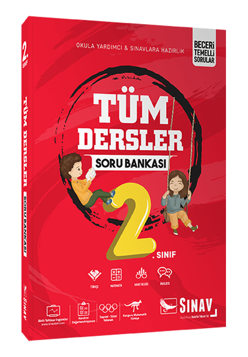 Sınav Yayınları 2. Sınıf Tüm Dersler Soru Bankası