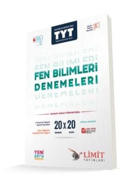 Limit Yayınları TYT Fen Bilimleri 20x20 Deneme