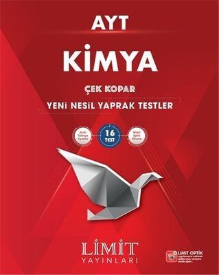 Limit Yayınları AYT Kimya Çek Kopar Yeni Nesil Yaprak Testler